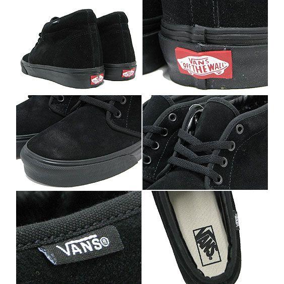 VANS（ヴァンズ） バンズ スニーカー チャッカ ブーツ Black/Black