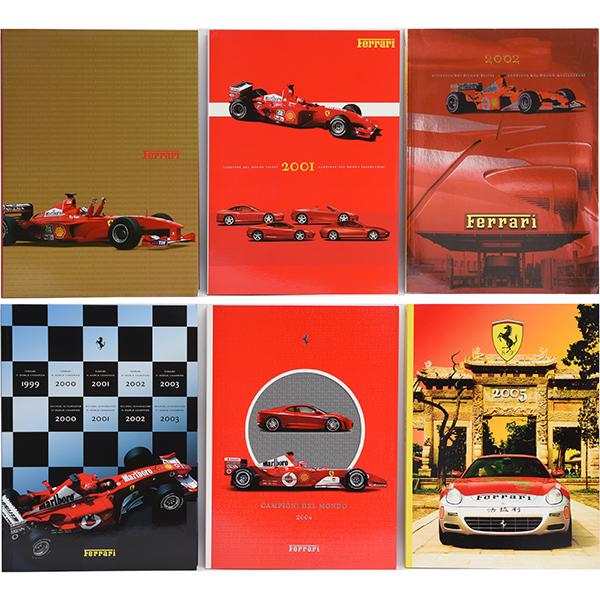 Ferrari（フェラーリ） Ferrari Year Book 2000-2005 6冊セット 23672