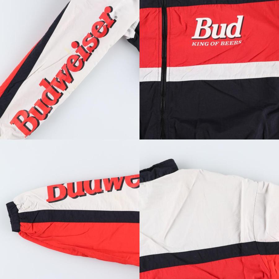 激レア vintage Bedweiserバドワイザー ナイロンジャケット XL 激レア