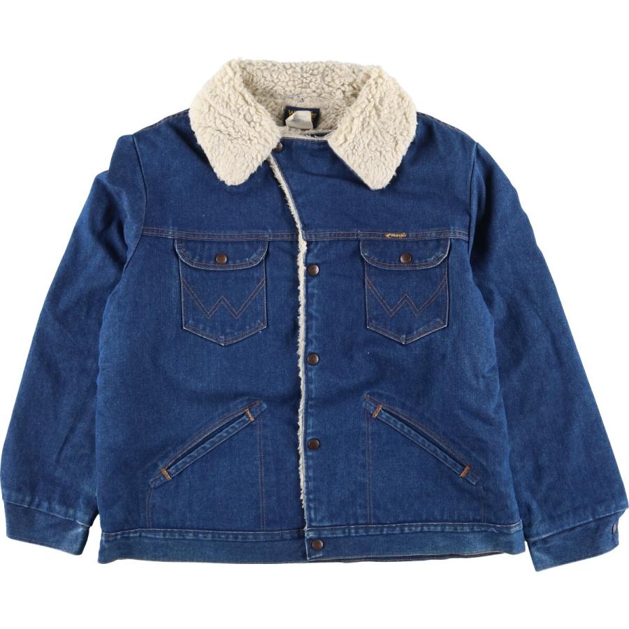 Wrangler（ラングラー） 古着 80年代 デニムボア ランチコート USA製