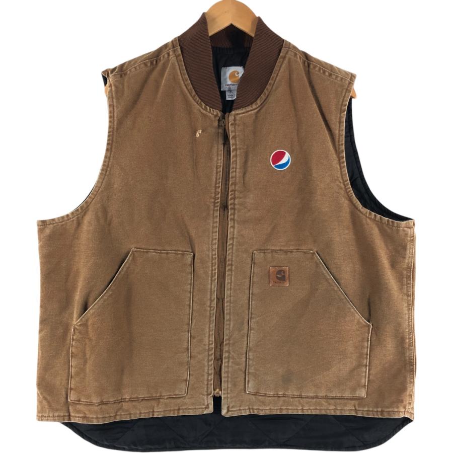 Carhartt（カーハート） 古着 Carhartt PEPSI ペプシ 中綿入り