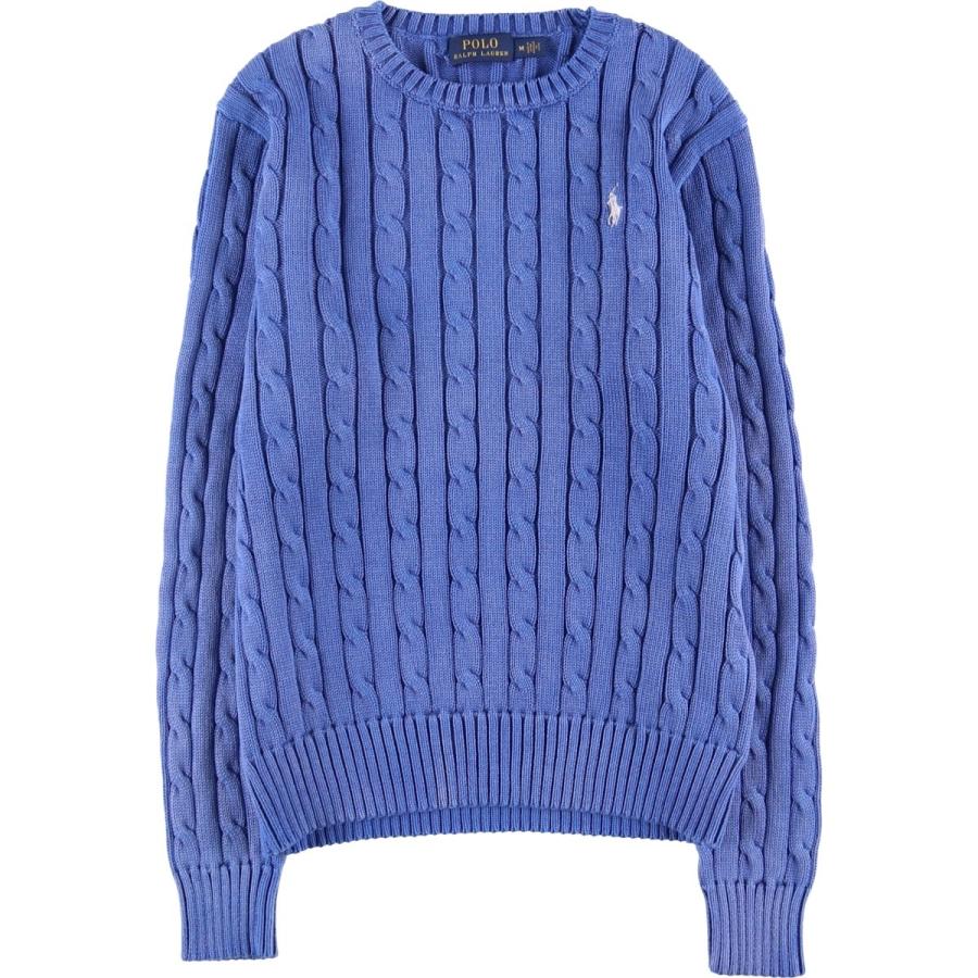 古着 ラルフローレン Ralph Lauren POLO RALPH LAUREN ケーブル編み