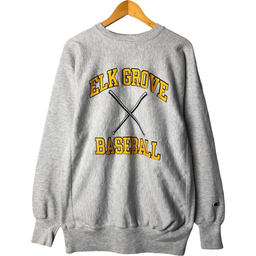 Champion（チャンピオン） 古着 90年代 リバースウィーブ 刺繍タグ 3連