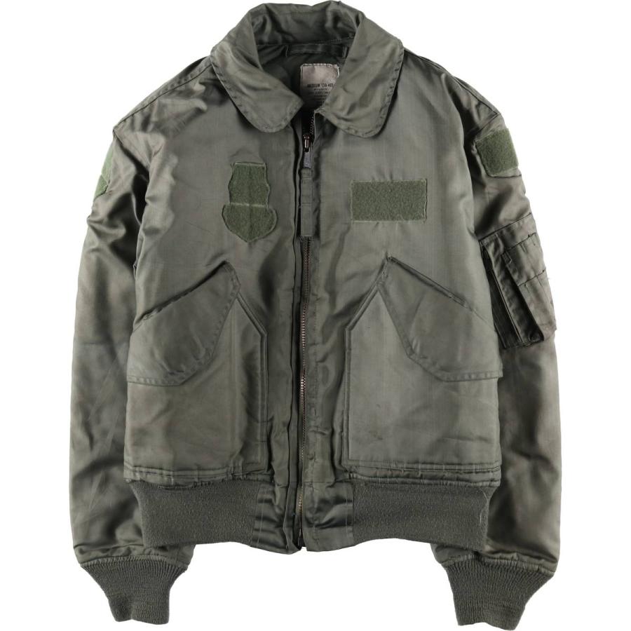 古着 米軍実品 90年代 CWU-45/P ミリタリー フライトジャケット USA製