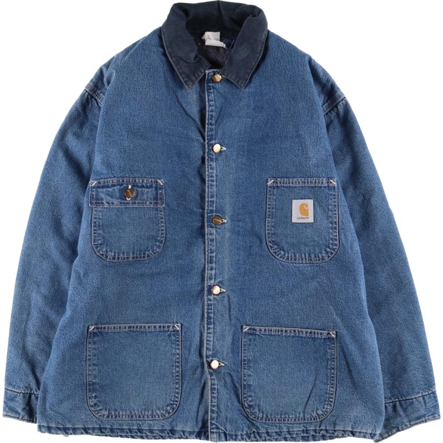 Carhartt（カーハート） 古着 デニムカバーオール メンズXL相当