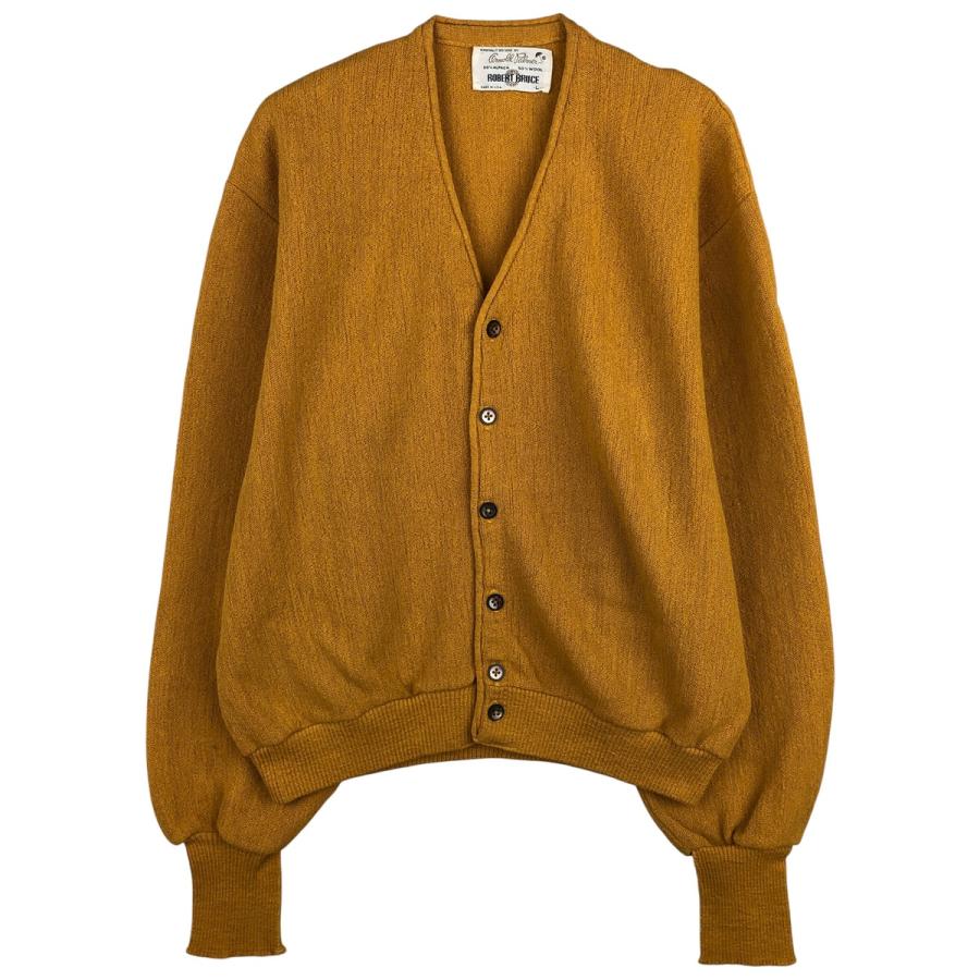 古着 70年代 ROBERT BRUCE アーノルドパーマー ウール×アルパカニット