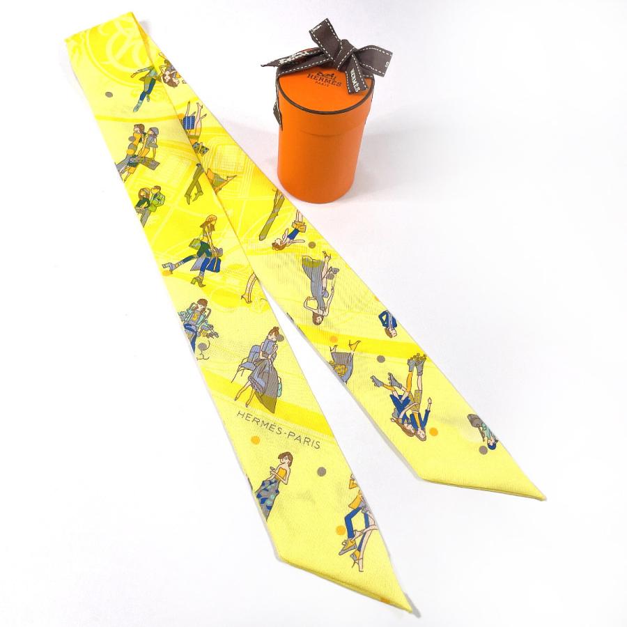 HERMES（エルメス） スカーフ 細めスカーフ エクリプスパリジェンヌ