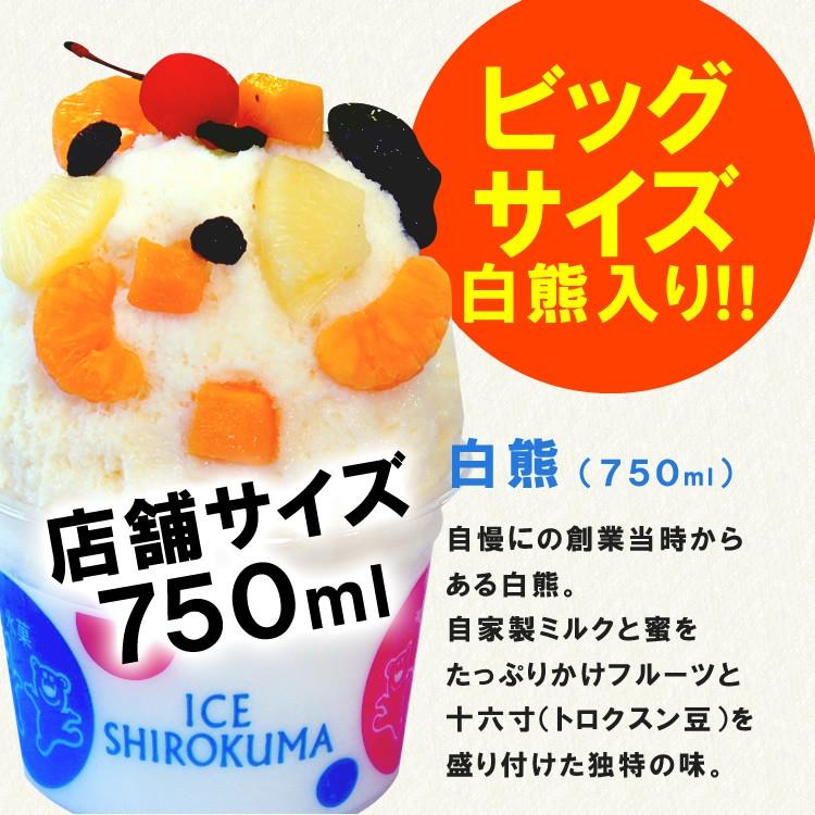 九州 ギフト 2026 天文館むじゃき 白熊セレクトセット 4個入 白くま