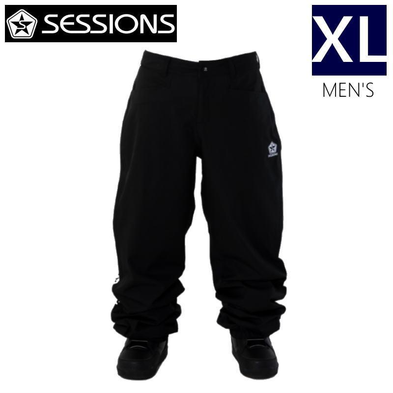 SESSIONS（セッションズ） ○ SESSIONS BRACKET JOGGER PANT BLACK XL