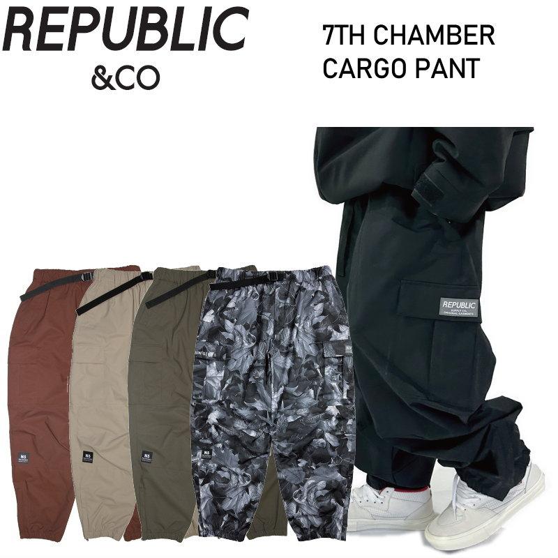 ◎ 24-25 REPUBLIC 7TH CHAMBER CARGO PANT リパブリック スノボウェア