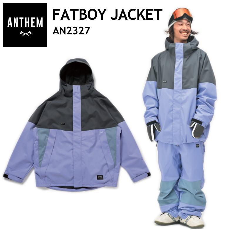 ○ 23-24 ANTHEM FATBOY JACKET STEEL GRAY LILAC AN2327 アンセム