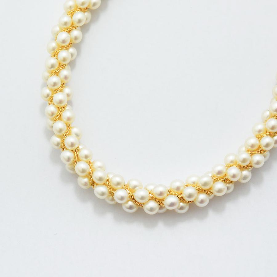 TASAKI（タサキ） ネックレス 田崎 淡水真珠 パール K18 750 中古