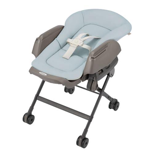 24年6月発売 コンビ ハイローチェア ネムリラ Fit AQ ブルー 新生児