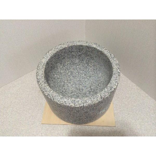 みかげ石 もち臼 1升用 臼のみ 餅つき 石臼 子ども 家庭用 御影石