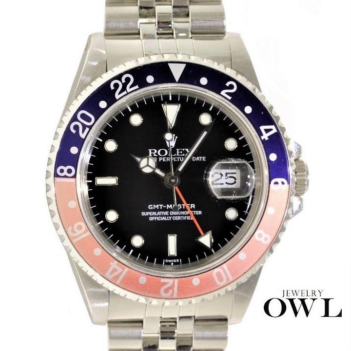 GMTマスター ロレックス ROLEX 16700 A番 ペプシ ジュビリーブレス