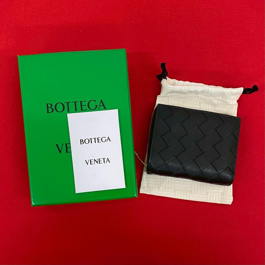 極 美品 箱 袋付 BOTTEGA VENETA ボッテガヴェネタ イントレチャート
