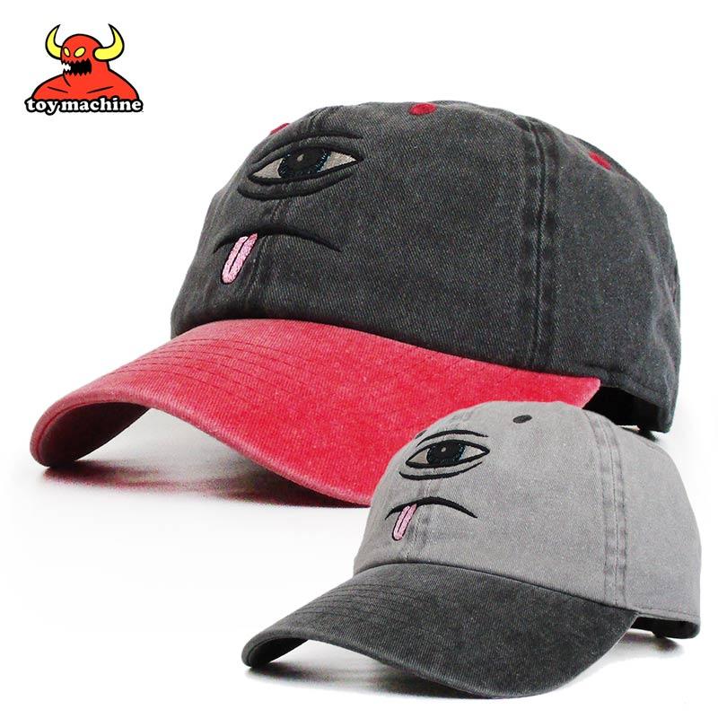 TOY MACHINE（トイマシーン） キャップ 帽子 メンズ レディース 刺繍