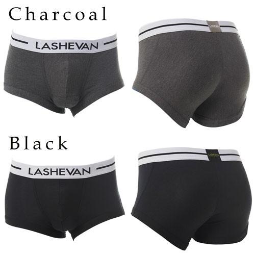 LASHEVAN（ラシュバン） ボクサーパンツ メンズ SOLID ローライズ 蒸れ