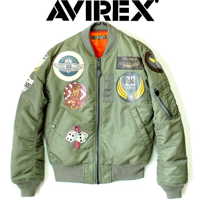 や*ん様 AVIREX TOPGUN フライトジャケット MA-1 ボンバージャ AVIREX