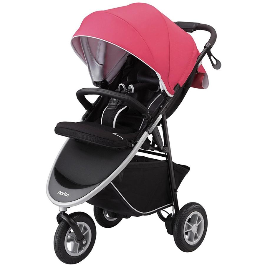 3輪ベビーカー スムーヴAC ピンクPK アップリカ : 介護用品専門店