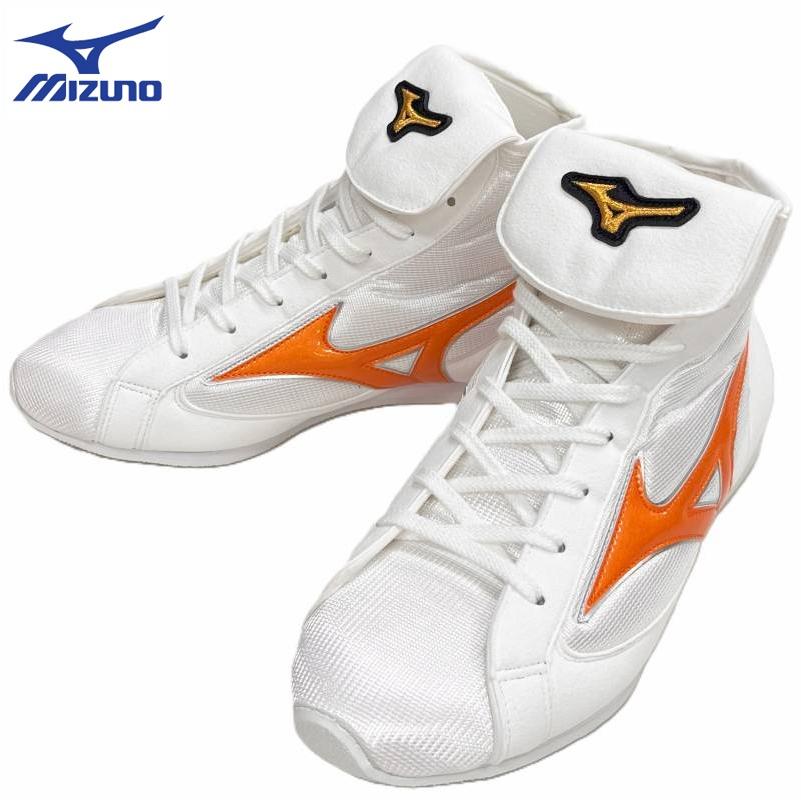 Mizuno ボクシングシューズ 白/赤 28㎝ Mizuno ボクシングシューズ 白