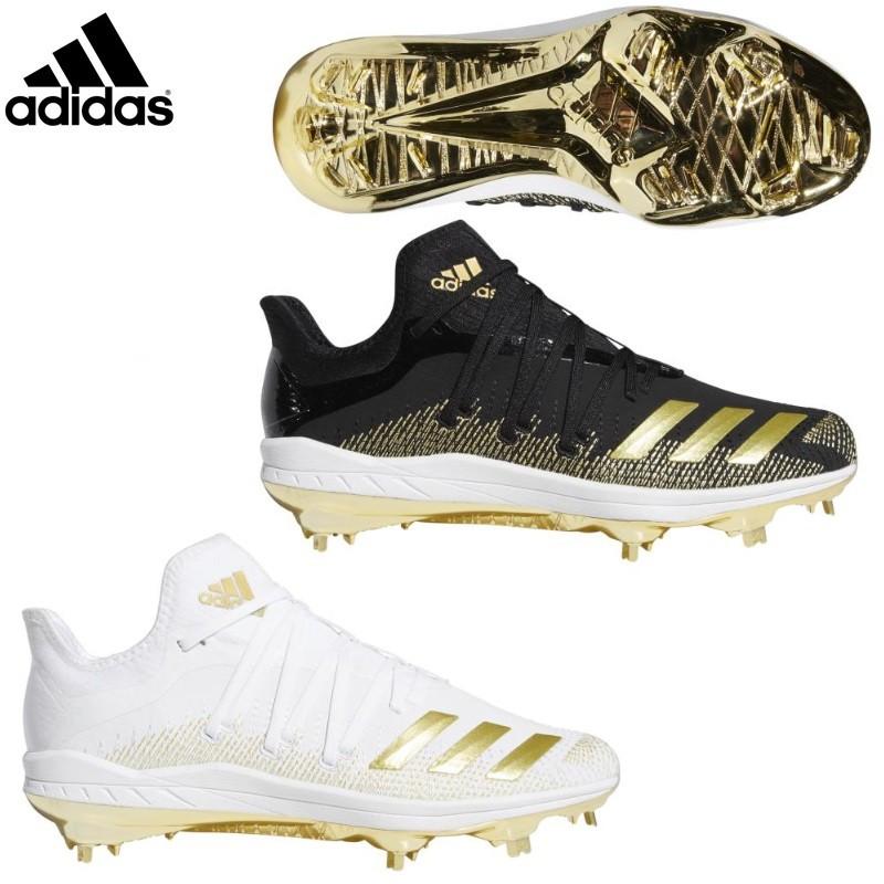 adidas（アディダス） 野球 埋込金具スパイク 金属歯 樹脂底