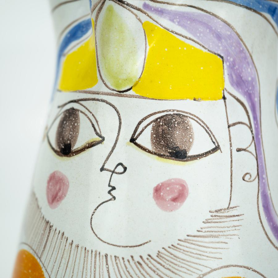 デシモーネ De Simone シチリア陶器 ハンドペイント ピッチャー