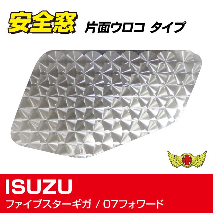 MAD MAX（マッド マックス） 安全窓 パネル ウロコ柄 いすゞ ファイブ