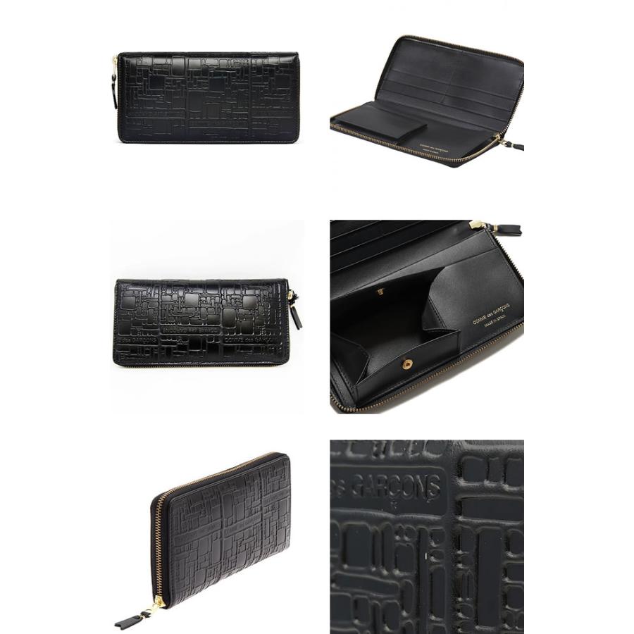 COMME des GARCONS（コムデギャルソン） 財布 長財布 エンボスロゴ