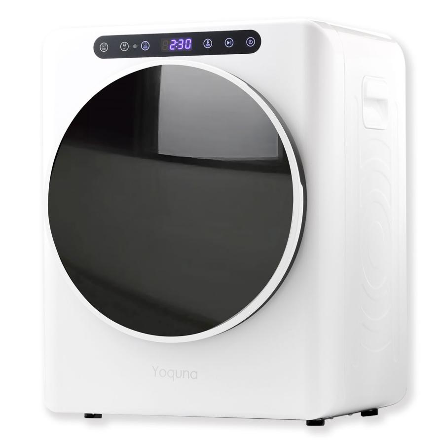 Yoquna 衣類乾燥機 3kg UV照射 除菌機能 AI搭載 乾燥検知自動停止