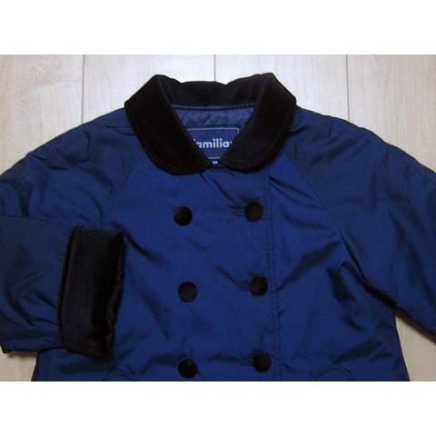 ファミリア（Familiar） アウトレット 子供服 女の子 100cm 中綿コート