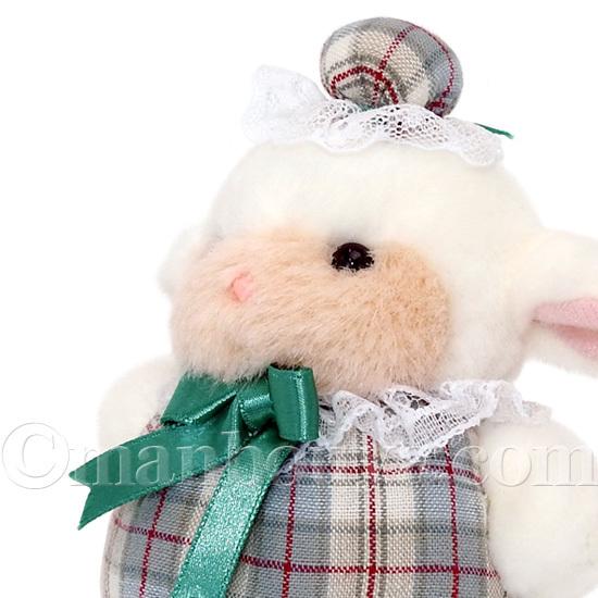 レトロ ぬいぐるみ 動物 ひつじ たけのこ TAKENOKO プチぶらんでーと