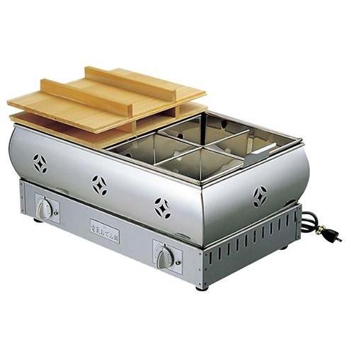 EBM 18−8 電気 おでん鍋 2尺（60cm） / 業務用 8ッ仕切 電気