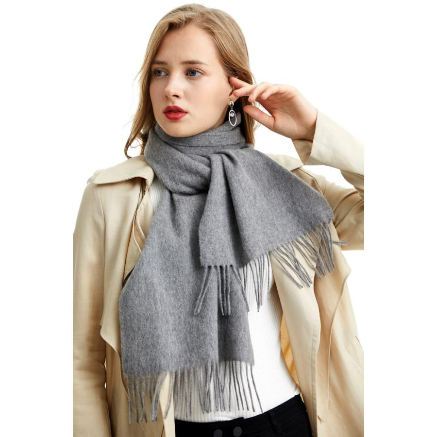 MARUYAMA マフラー 100%カシミヤスカーフ カシミヤマフラー 厚手130g