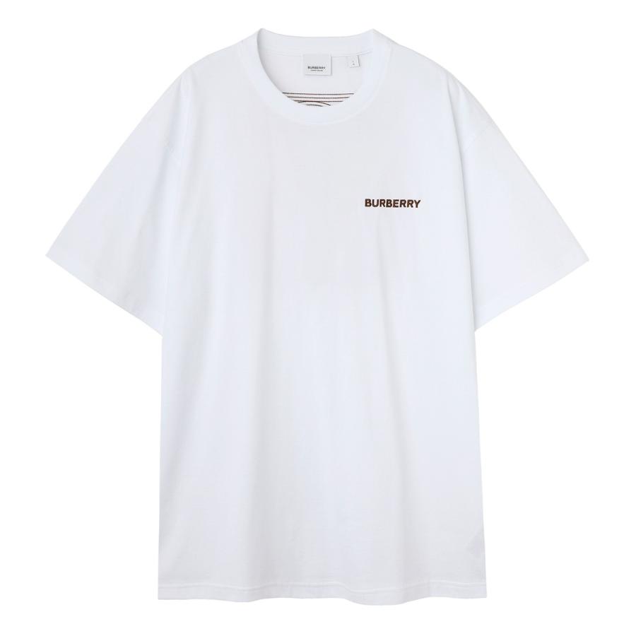 BURBERRY（バーバリー） クルーネックTシャツ ホワイト メンズ 8057549