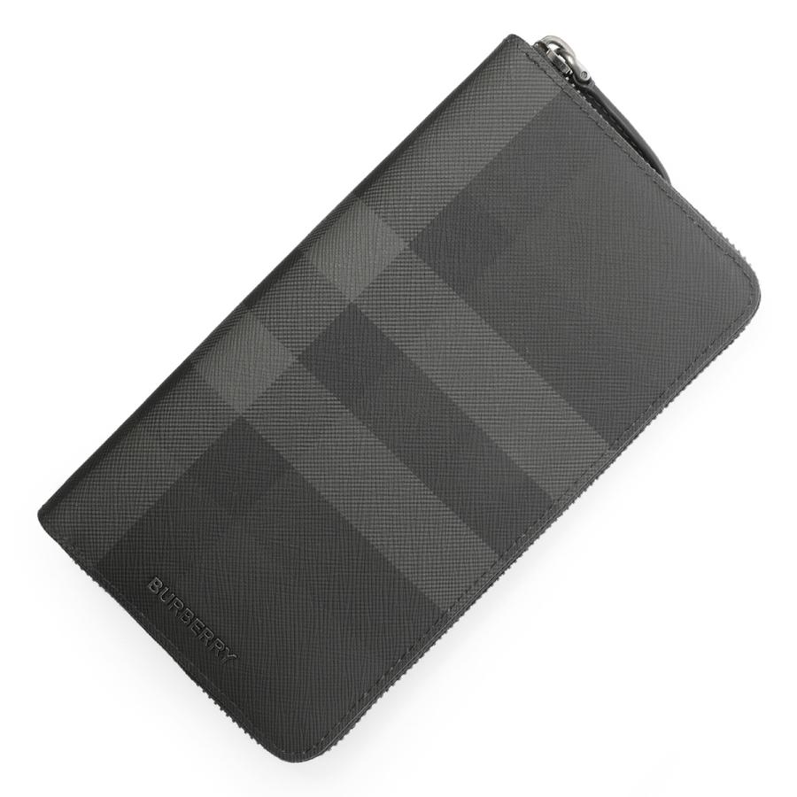 BURBERRY（バーバリー） ラウンドファスナー長財布 小銭入れ付き MS LG