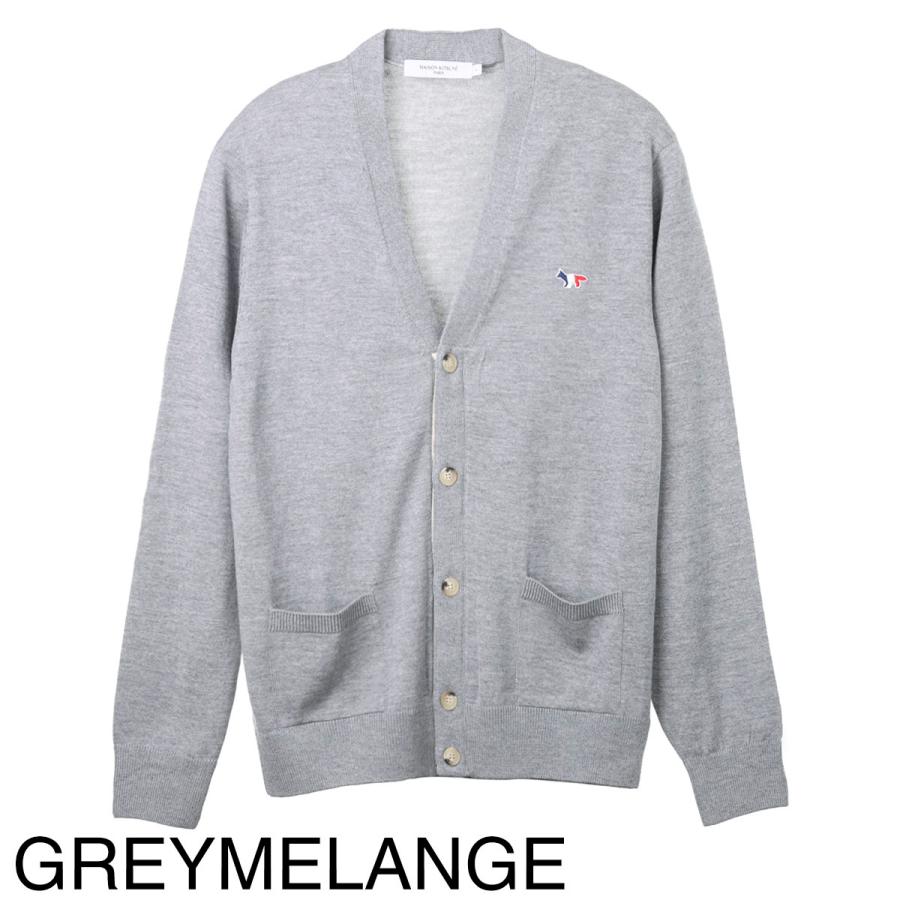 MAISON KITSUNE（メゾン キツネ） カーディガン TRICOLOR FOX PATCH