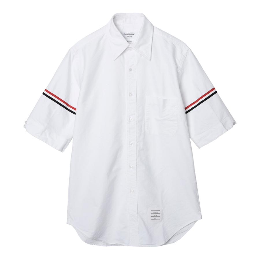 THOM BROWNE（トム ブラウン） THOM BROWNE. ボタンダウン 半袖シャツ