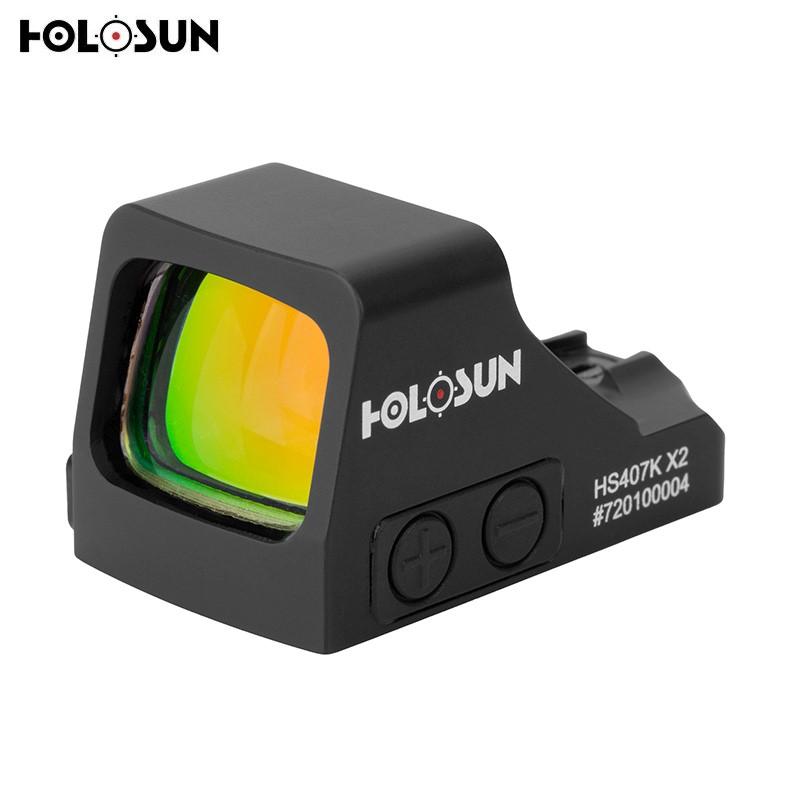 HOLOSUN ドットサイト HS407K X2 Open Reflex レッド ダットサイト