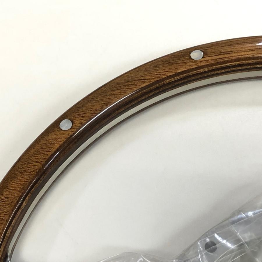 モトリタMK3ウッドステアリング・12インチ フラット : ミニマルヤマ