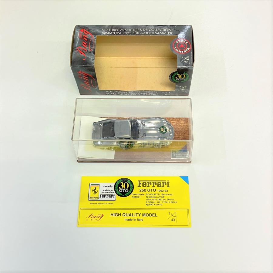 Ferrari（フェラーリ） 新品 現品 Bang HIGH QUALITY MODEL 1/43