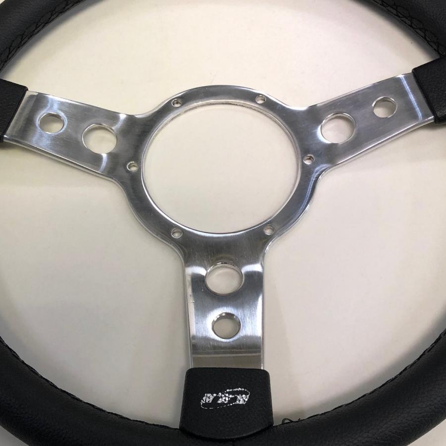 現品 マウントニー黒ビニールステアリング 14インチ : ミニマルヤマ