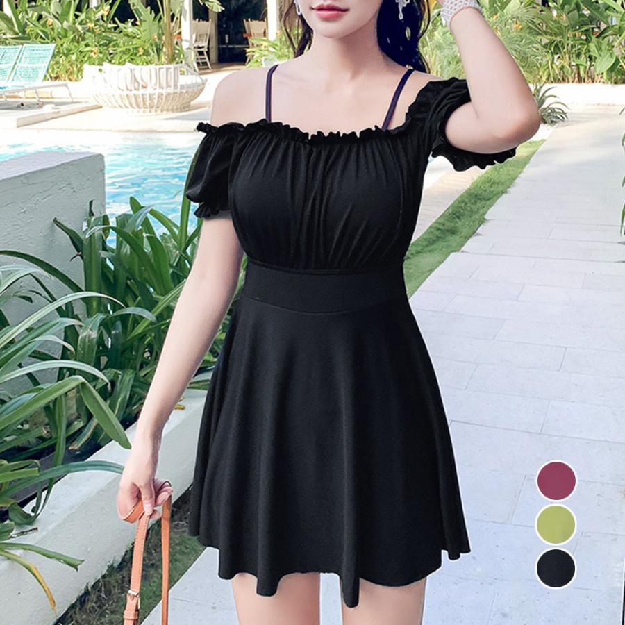 miniministore（ミニミニストア） オフショルダー ワンピース水着 韓国