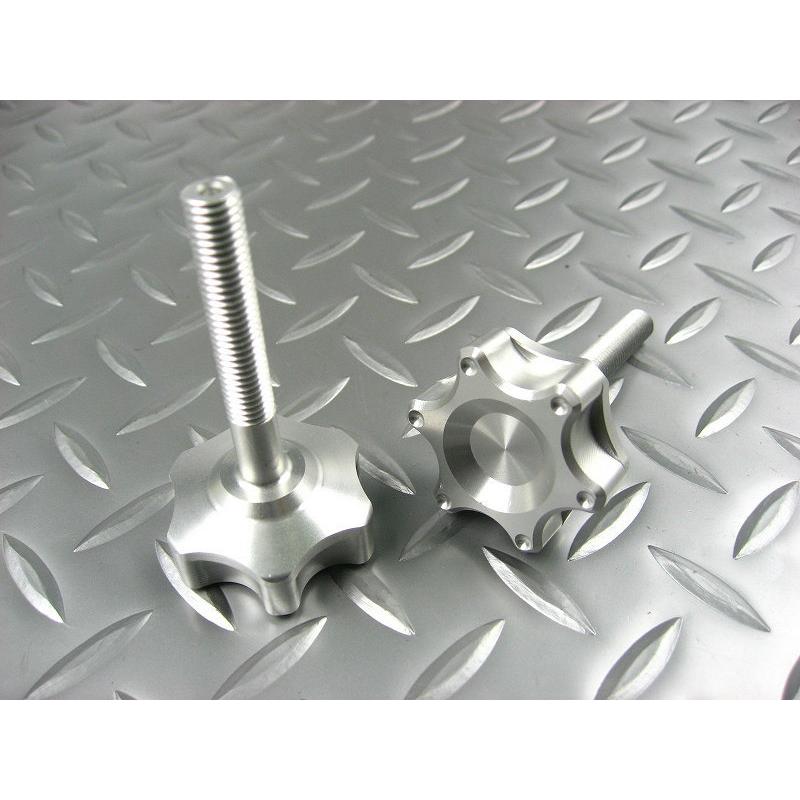 モンキーくるくるハンドルノブアルミビレッドタイプ3 : ミニモト公式