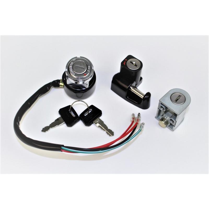 ダックス・シャリィイグニッションスイッチ&2点ロックセット