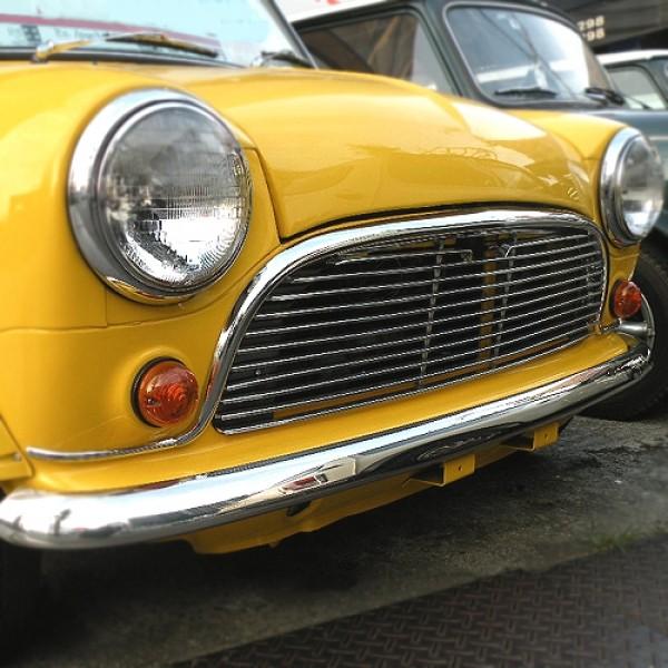 ローバーミニ/クラシックミニ MK-1グリル トップモール : MINI DELTA