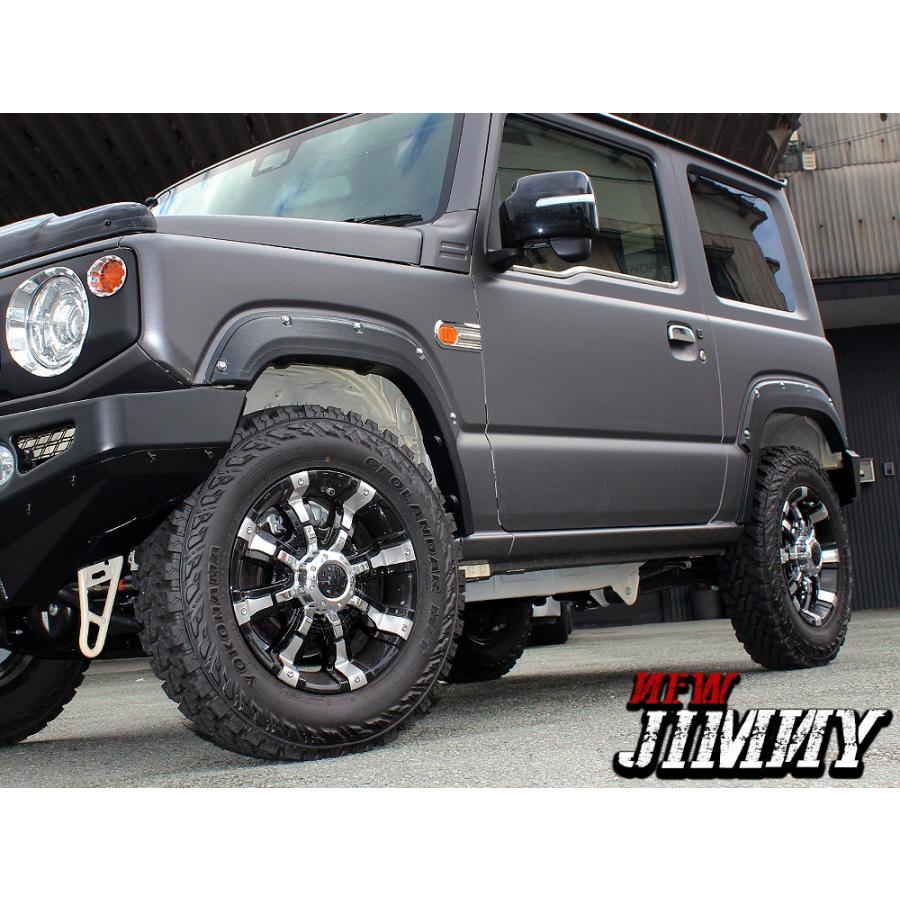 新型 ジムニー JB64W オーバーフェンダー キット 4P 塗装済み 車検対応