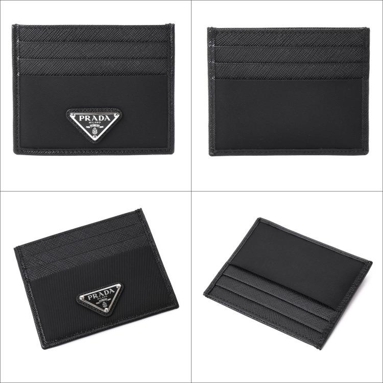 PRADA（プラダ） Re-Nylon xサフィアーノ レザー カードケース カード