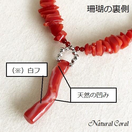 血赤珊瑚 ちあかさんご 赤珊瑚 ネックレス ナチュラルコーラル 送料