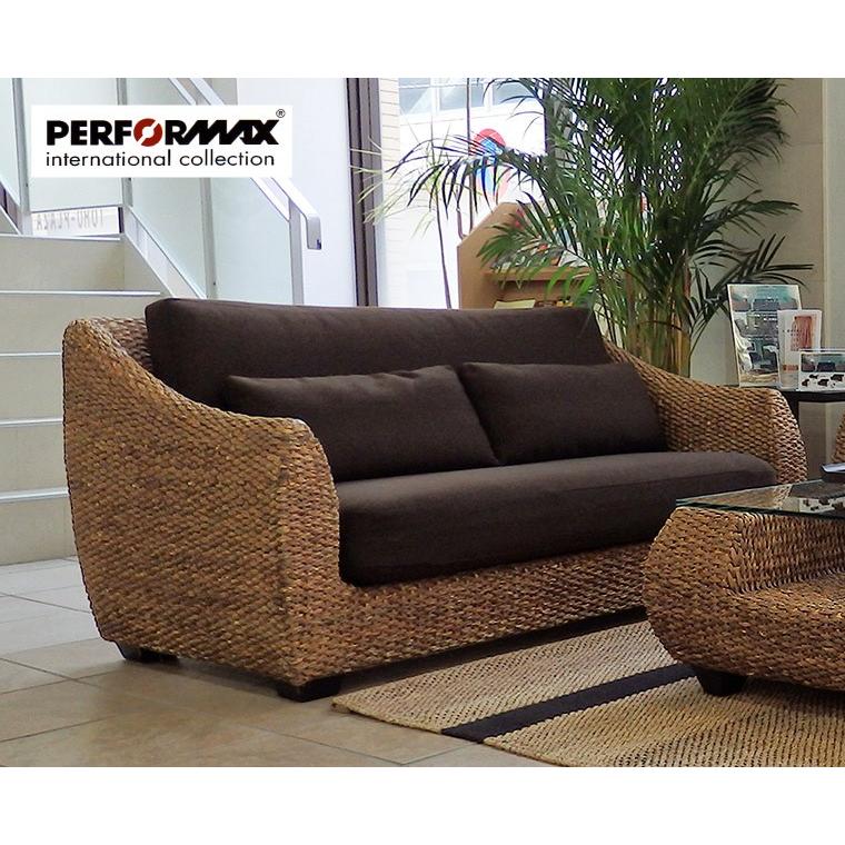 ソファー 高品質 ウォーターヒヤシンス 2Pソファ 2人 二人掛け バリ